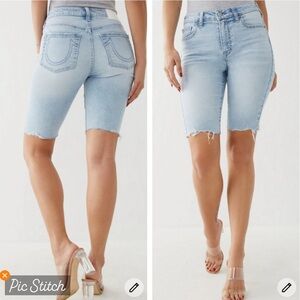 True Religion Jean Shorts
